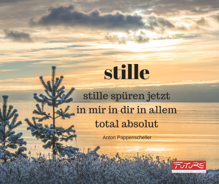 Was ist Stille? FUTUREBlog