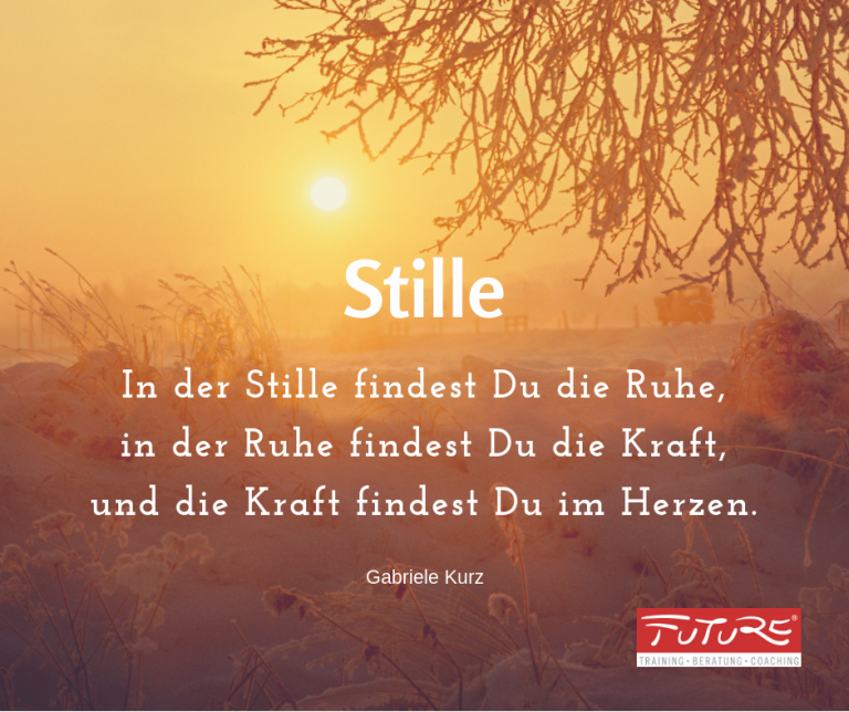 Was ist Stille? FUTUREBlog