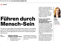 Zukunft, Arbeit und Wirschaft - Arbeitswelt im Wandel, März 2021